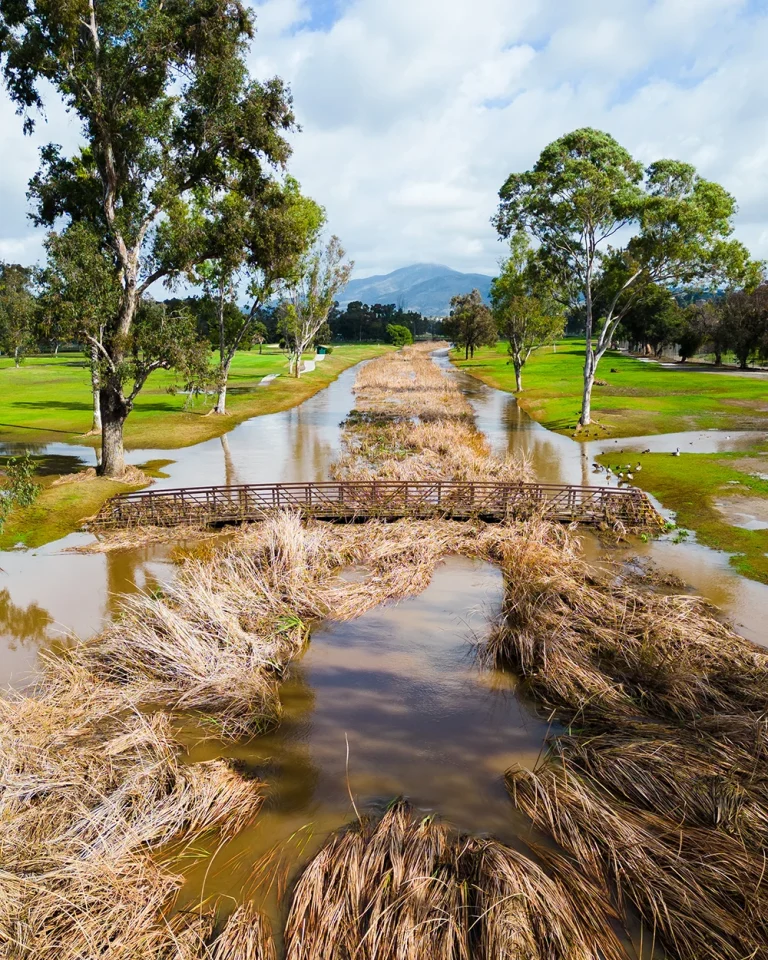 Chula Vista Golf Course gets flooded during heavy rains