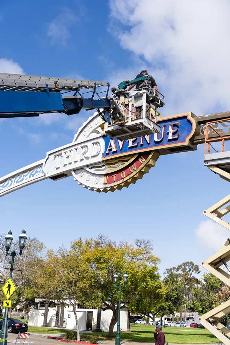 Chula Vista sign getting a makeover this week