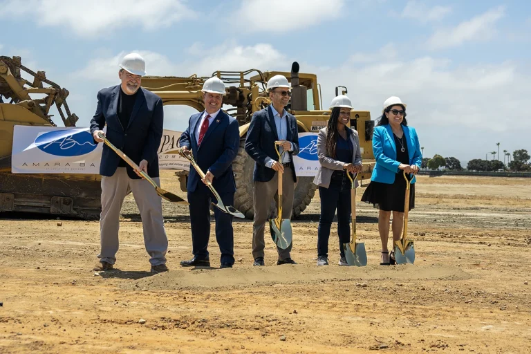 Amara Bay Chula Vista just broke ground on their brand new project at the bay front