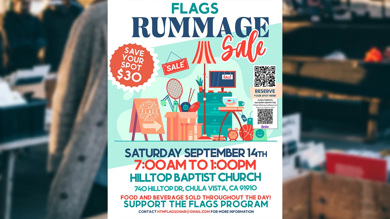 FLAGS Rummage Sale