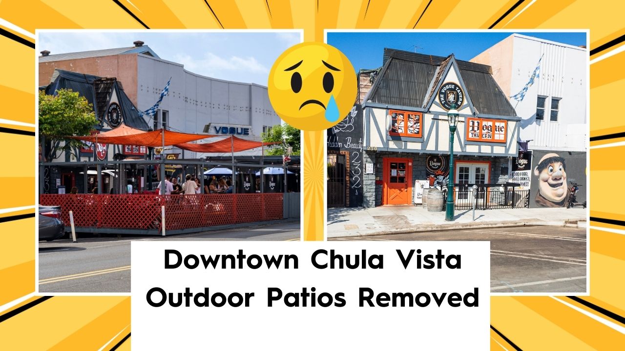 Downtown Third Avenue outdoor patios removed