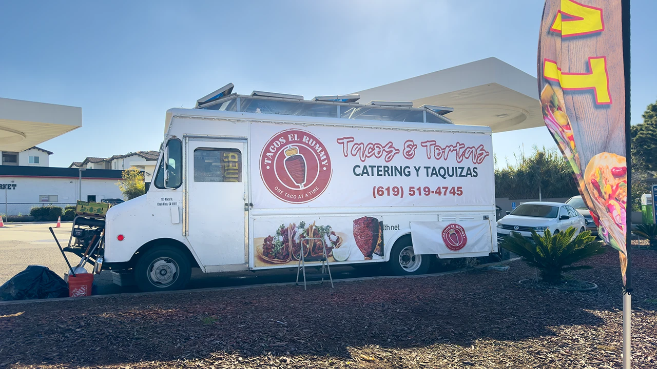 West Chula Vista has a lot of food trucks like this