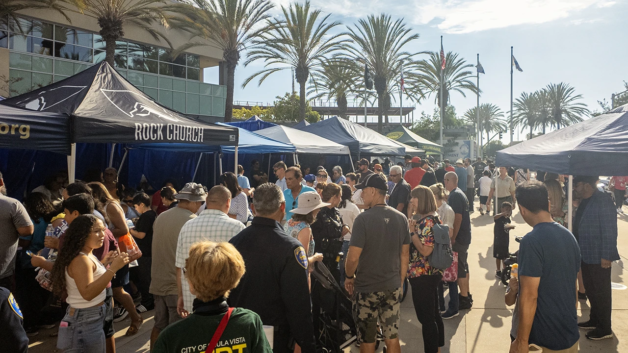 Faith & Blue event at the Chula Vista Police