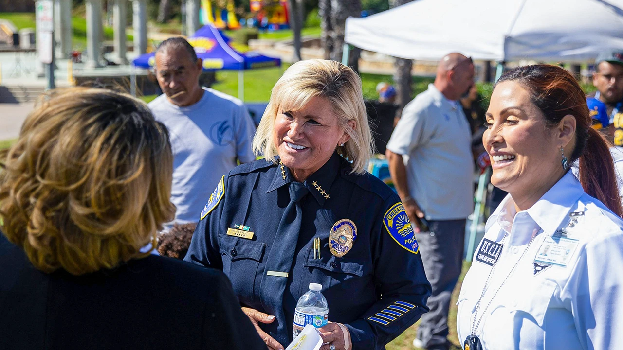 Faith & Blue event at the Chula Vista Police Department