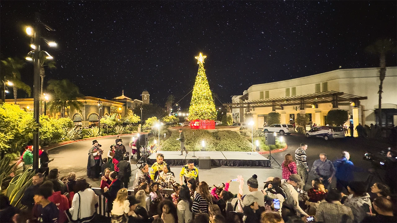 Otay Ranch Town Center Tree Lighting