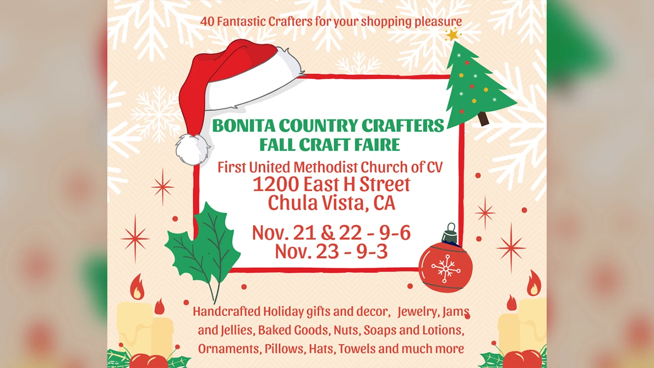 Bonita Country Crafters Fall Craft Faire