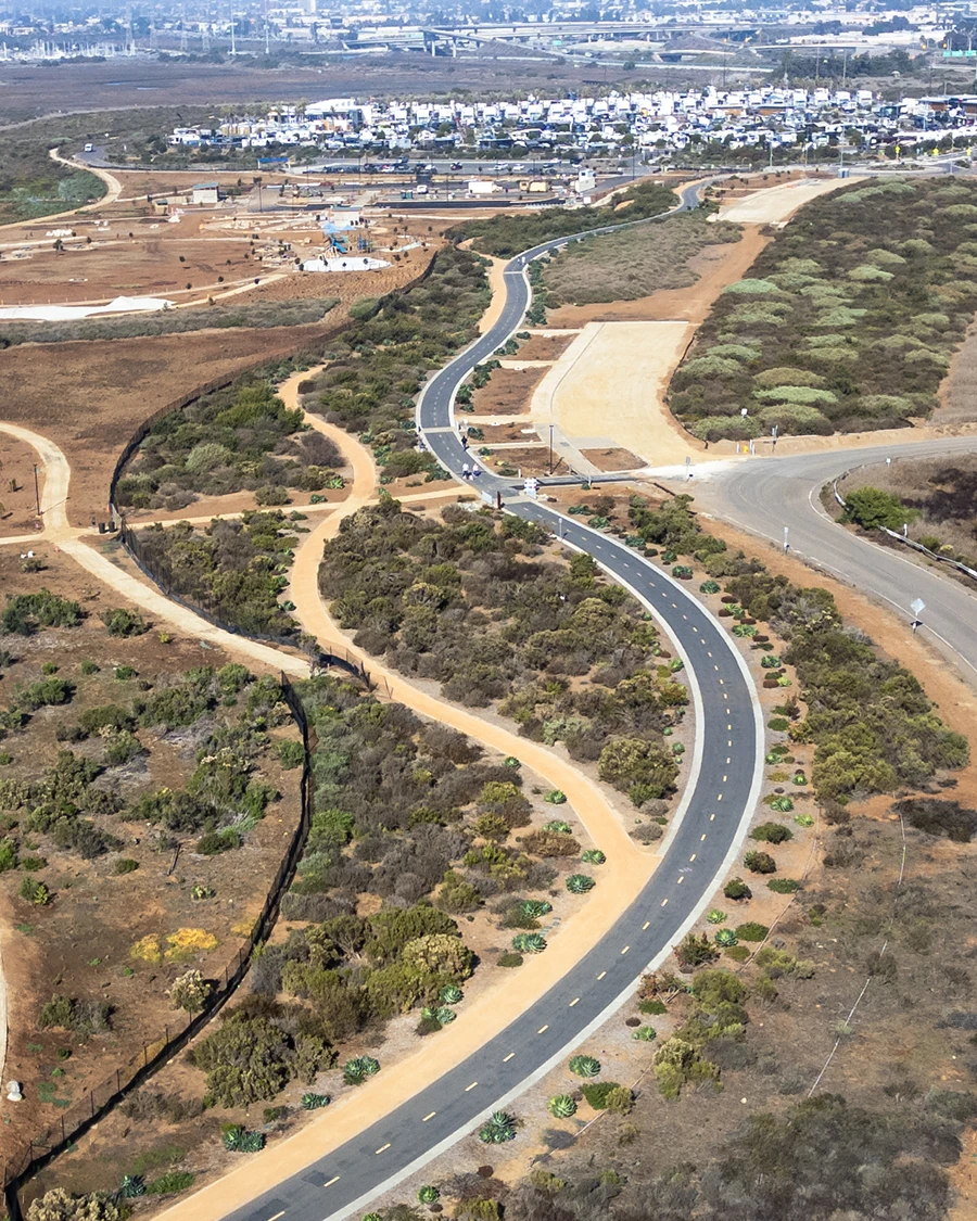 Bayshore Bike Path in Chula Vista