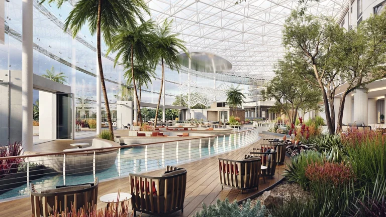 We now have an opening date for the Gaylord Pacific Resort! Thursday May 15th.