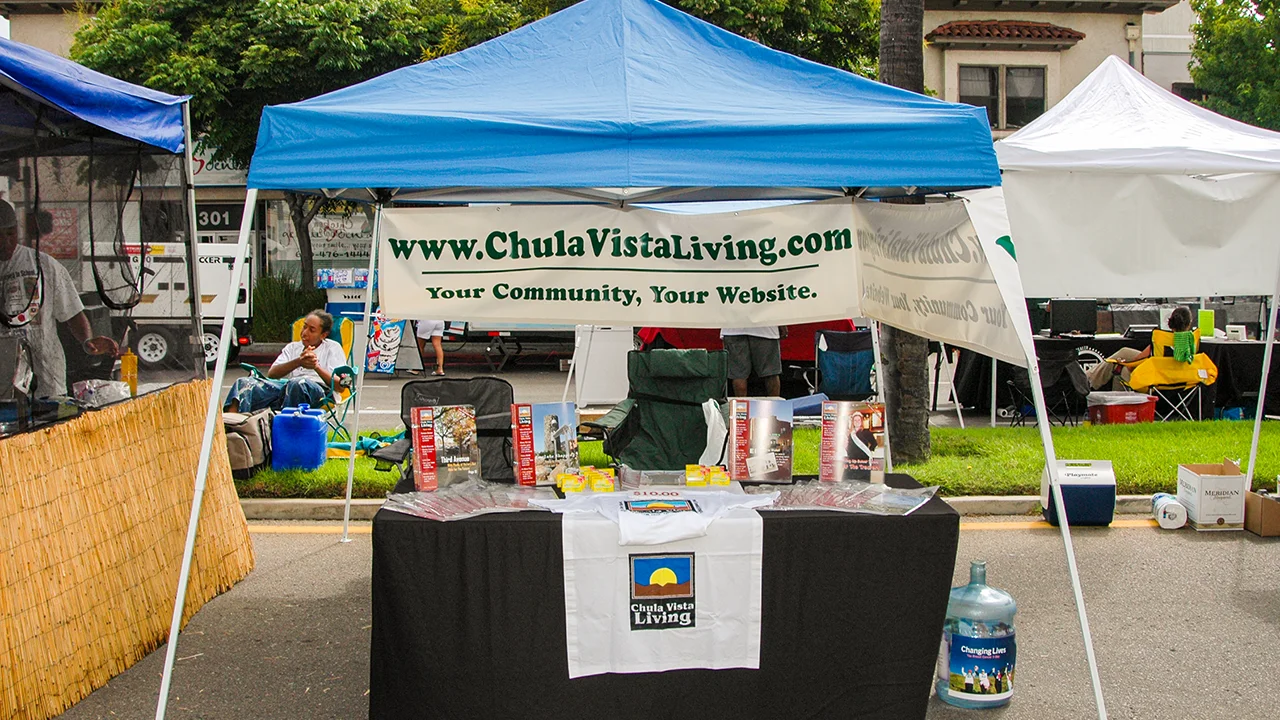 Chula Vista Living booth at the 2007 Lemon Festival