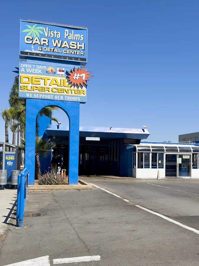 Vista Palms Car Wash in Chula Vista