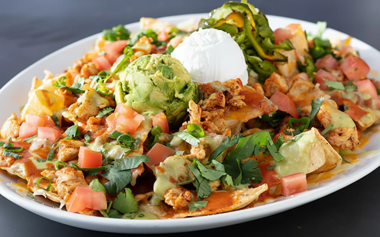 Chicken Nachos at the Chula Vista Yard House