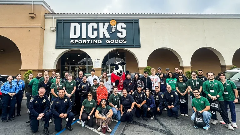 Chula Vista Police and Dick’s Sporting Goods Team Up to Reward Local Student-Athletes