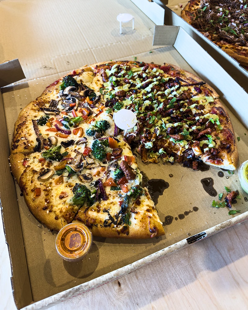 Pizzeria El Jefe La Verdulera is so good