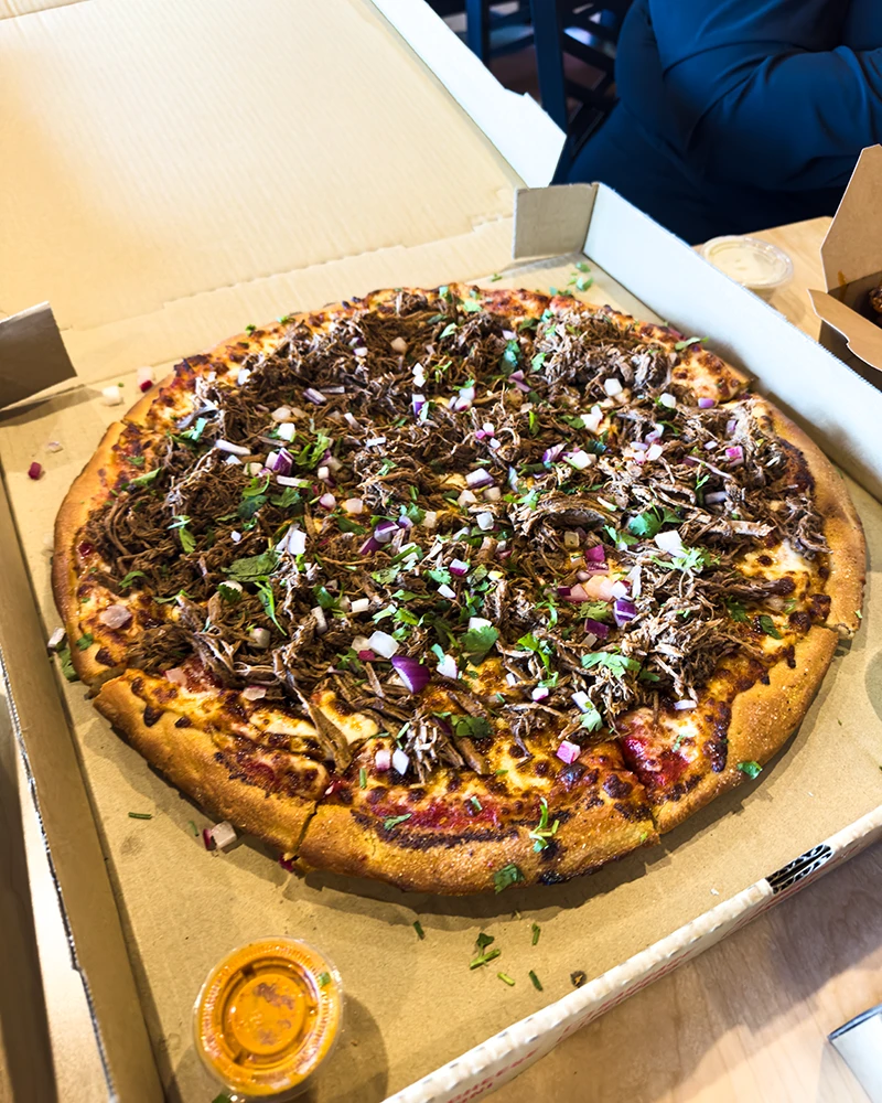 Pizzeria El Jefe La Vaca Flaca Pizza