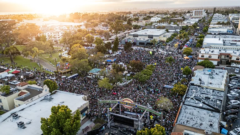 Downtown Chula Vista World Cup watch party on Thursday was a massive party