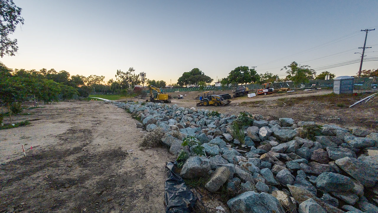 Chula Vista Hilltop Park construction