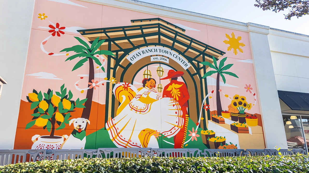 Mural at the Otay Ranch Town Center