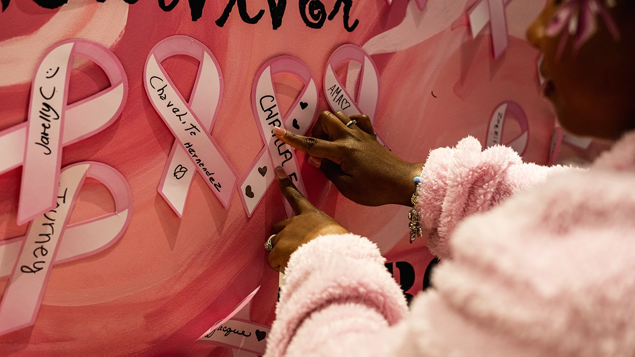 Breast cancer event, Otay Ranch Town Center 