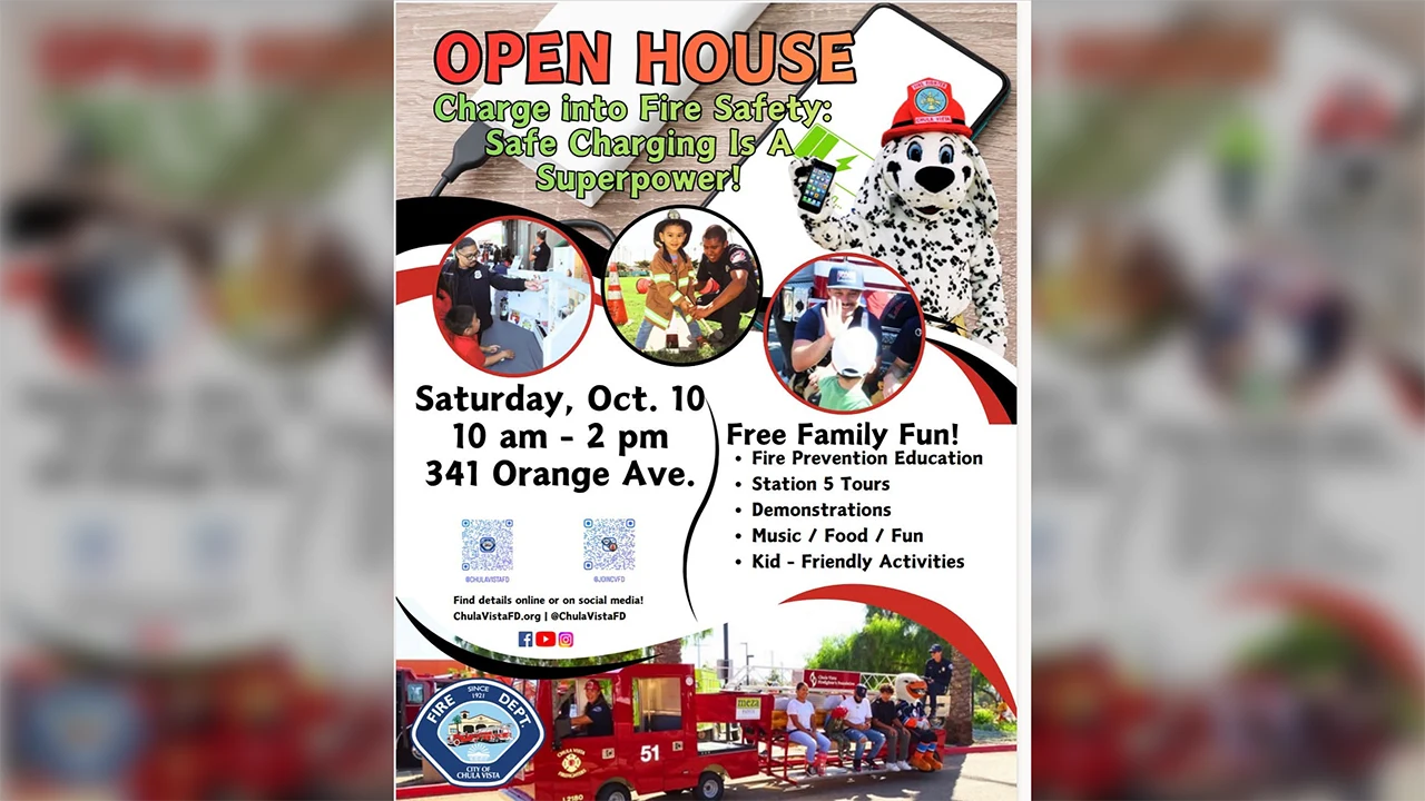 Chula Vista Fire Department Open House 2026 