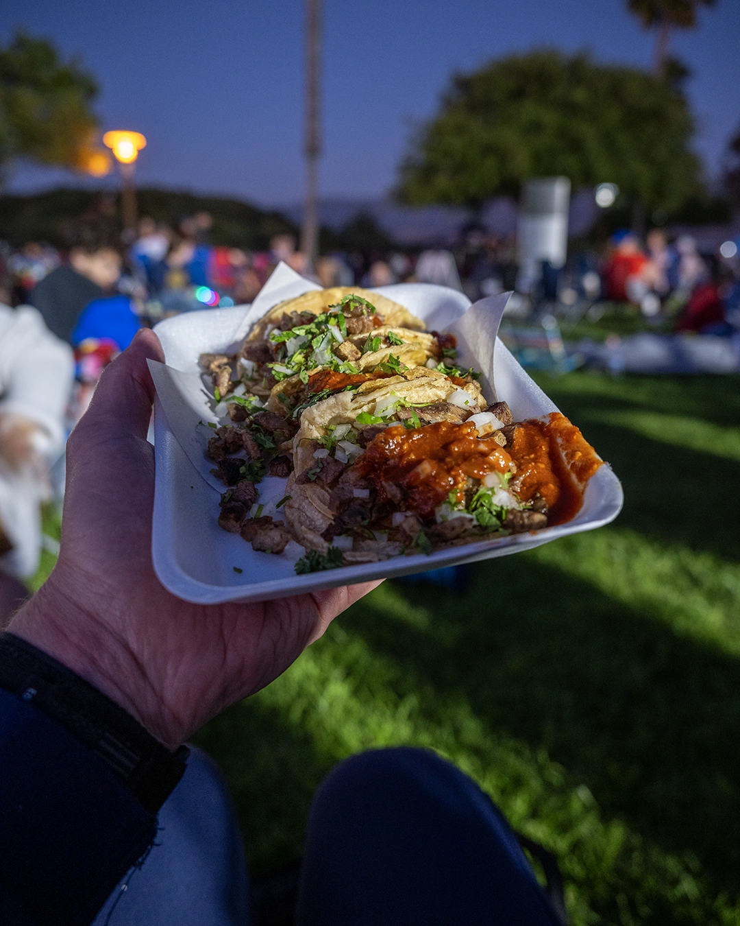 Food at the Chula Vista 4th Fest event