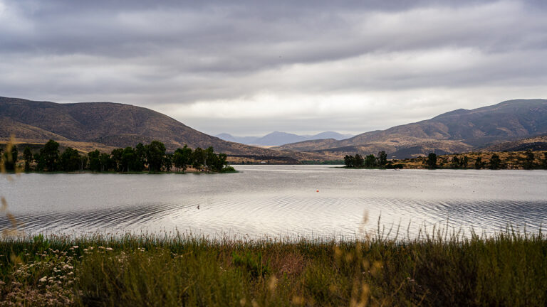 Another gloomy day over Otay Lakes